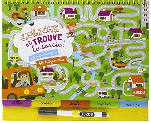 Cherche et trouve la sortie ! Avec 1 stylo
