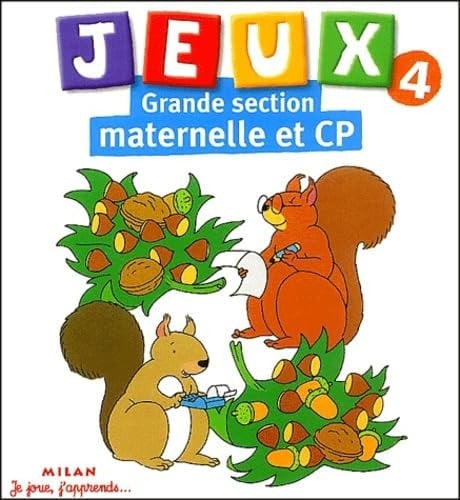 Jeux 4 : Grande Section Maternelle Et Cp