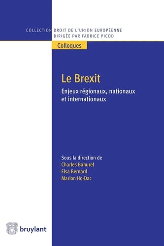 Le Brexit - Enjeux régionaux, nationaux et internationaux