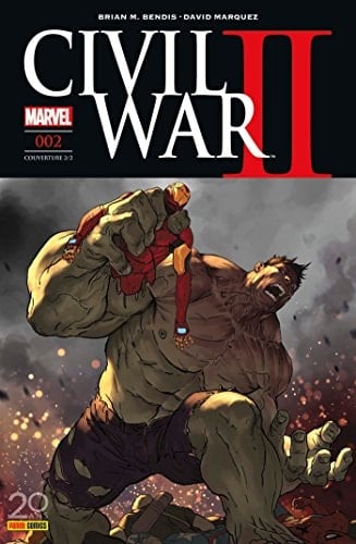 Civil War II N2 (Couverture 2/2)