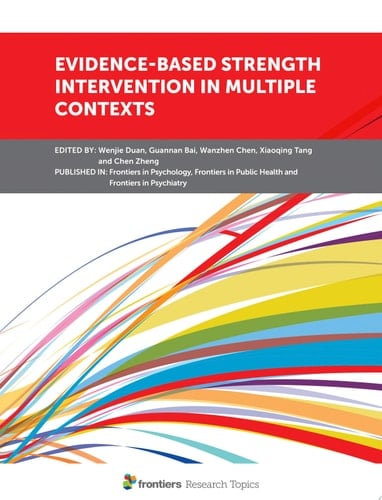 Evidence-based Strength Intervention in Multiple Contexts
