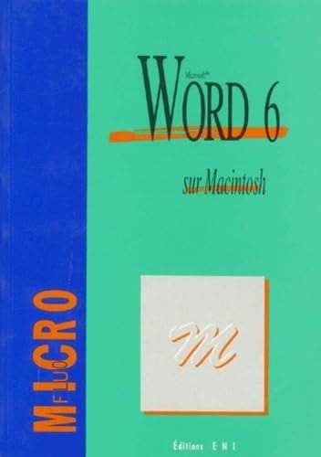 Word 6 sur Macintosh - Microsoft