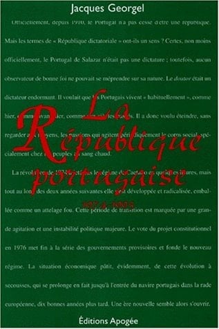 La république portugaise 1974-1995
