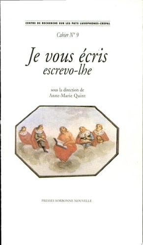Je vous écris
