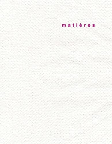 Revue Matières n°12: Retour à la normalité ?