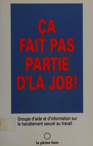 Ça fait pas partie d'la job! guide d'action