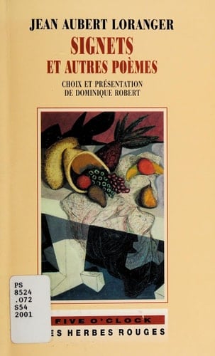 Signets et autres poèmes