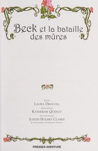 Beck et la Bataille des Mûres
