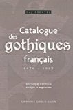 Catalogue des gothiques français, 1476-1560