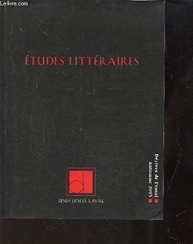 Réseaux littéraires France-Québec (1900-1940)