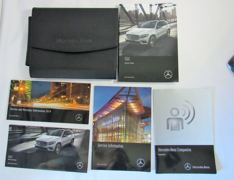 2019 Mercedes - Benz GLC 300 350e 4MATIC Owners Manual Operator's 19