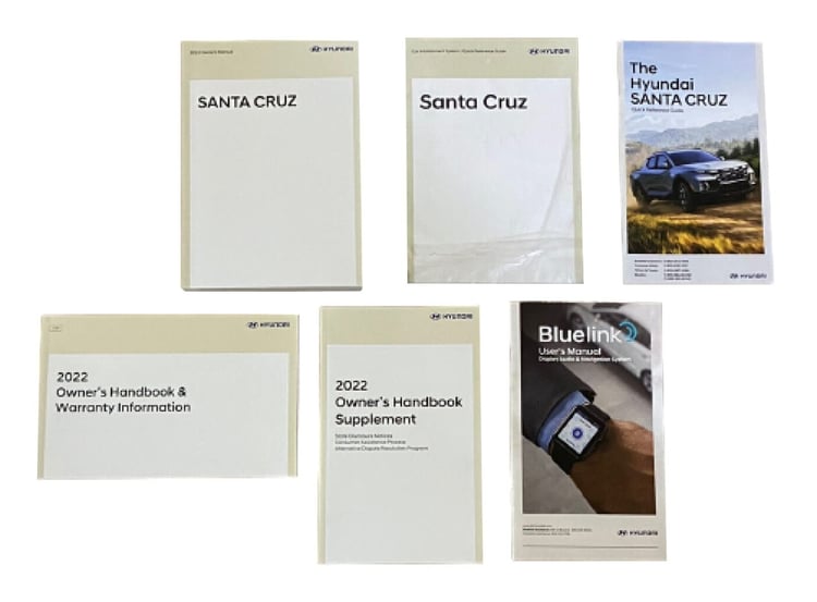 2022 Hyundai Santa Cruz Owners Manual 22
