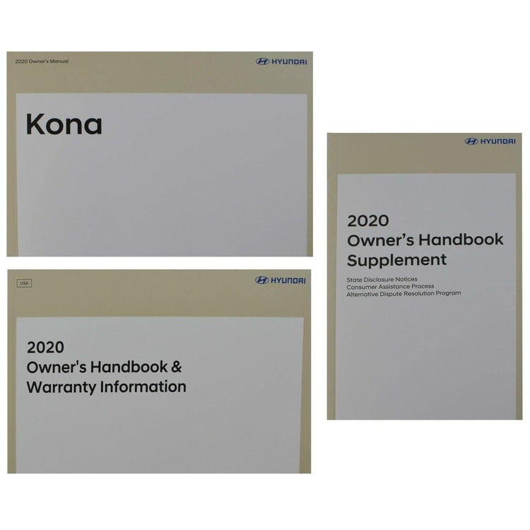 2020 Hyundai Kona Owners Manual