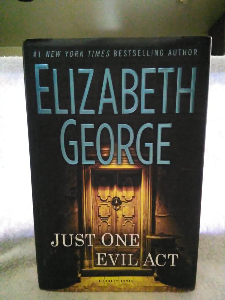 [ JUST ONE EVIL ACT By George, Elizabeth ( Author ) Hardcover Oct-15-2013
