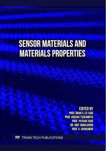 Sensor Materials and Materials Properties