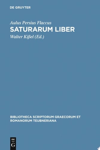 Saturarum liber