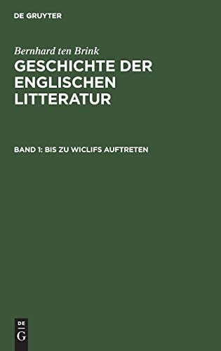 Bis Zu Wiclifs Auftreten