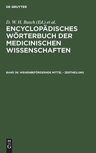 Wehenbefördernde Mittel - Zertheilung