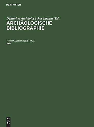 Archäologische Bibliographie/1991