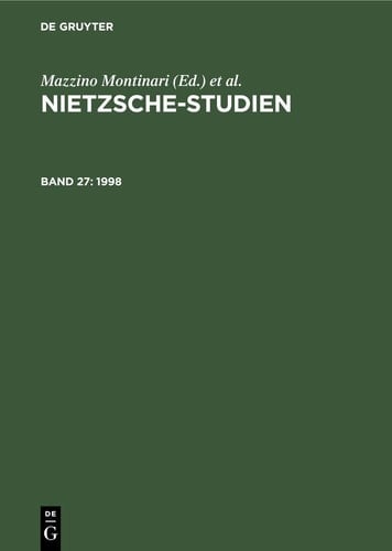 1998 NIETZ-B, Band 27