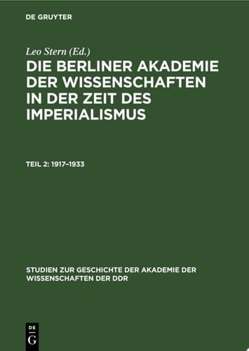 1917–1933