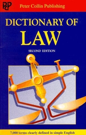 DICTIONARY OF LAW