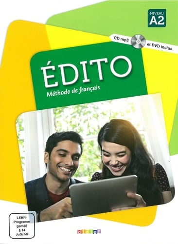 Edito méthode de français ; niveau A2
