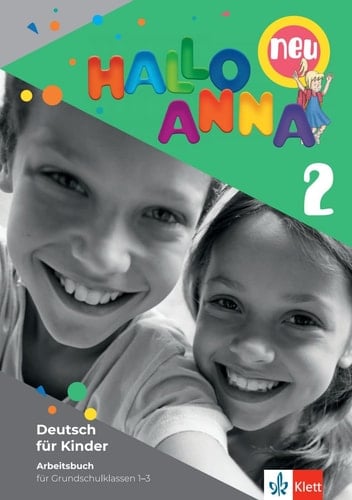 Hallo Anna neu 2 Deutsch für Kinder . Arbeitsbuch und Bastelvorlagen - Turkish Edition
