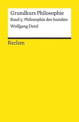 Philosophie des Sozialen