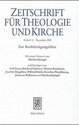 Zur Rechtfertigungslehre
