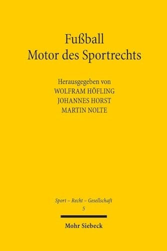 Fußball - Motor des Sportrechts