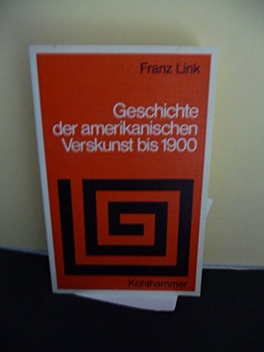 Geschichte der amerikanischen Verskunst bis 1900