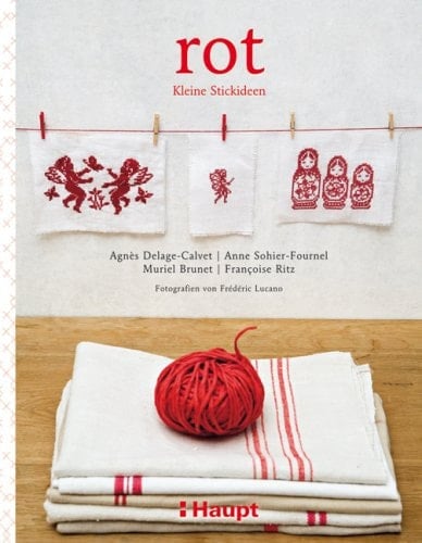 Kleine Stickideen Rot. ...