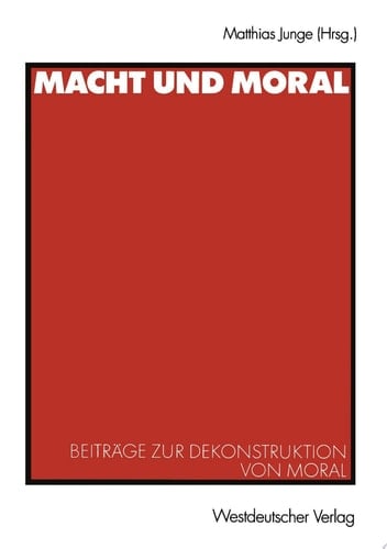 Macht und Moral