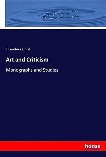 Art and Criticism Monographs and Studies