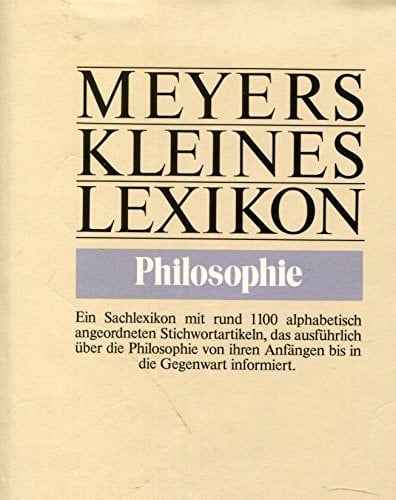 Meyers kleines Lexikon Philosophie