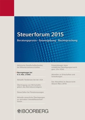 Neuregelungen bei § 3c Abs. 2 EStG