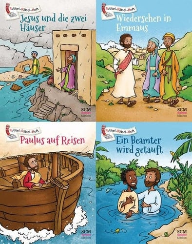 Set 2 Rubbelhefte