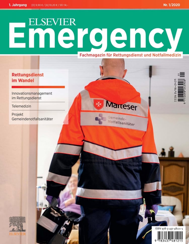 Elsevier Emergency. Rettungsdienst im Wandel. 1/2020