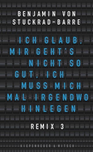 Ich glaub, mir geht's nicht so gut, ich muss mich mal irgendwo hinlegen Remix 3