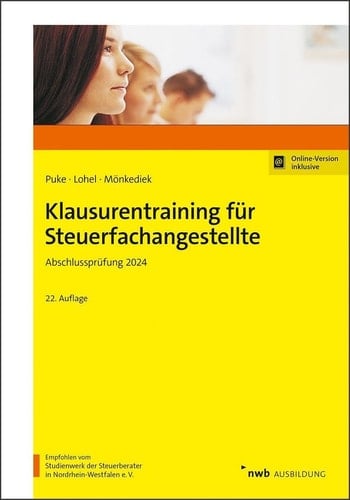 Klausurentraining für Steuerfachangestellte Abschlussprüfung 2024. ...