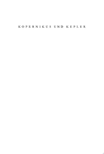 Kopernikus und Kepler