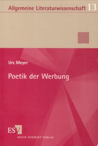 Poetik der Werbung