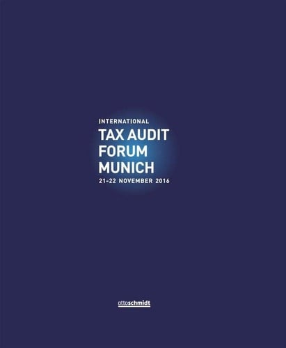 International Tax Audit Forum Munich 21-22 November 2016