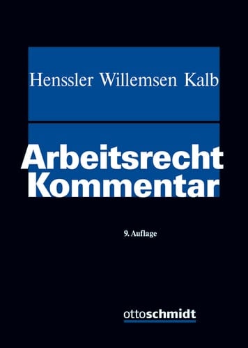 Arbeitsrecht Kommentar