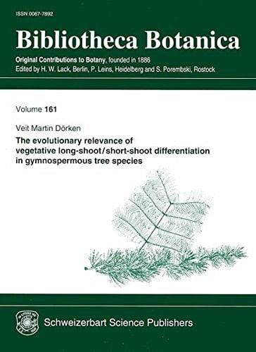 The Evolutionary Relevance of Vegetative Long-shoot/short-shoot Differentiation in Gymnospermous Tree Species