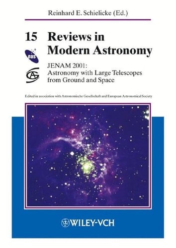 Reviews in Modern Astronomy