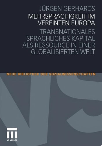 Mehrsprachigkeit im vereinten Europa