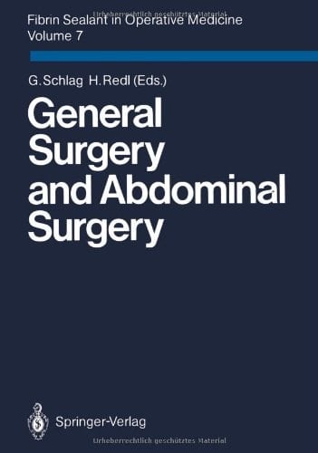 Fibrin Sealant in Operative Medicine Traumatology - orthopaedics. Vol. 7