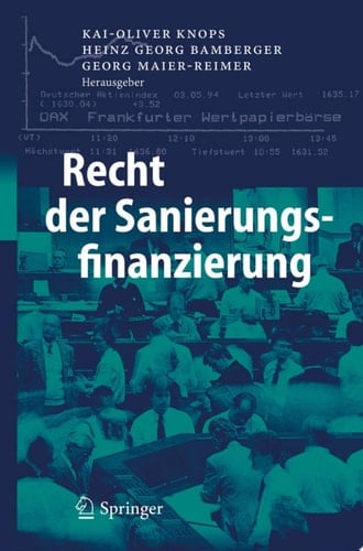 Recht der Sanierungsfinanzierung